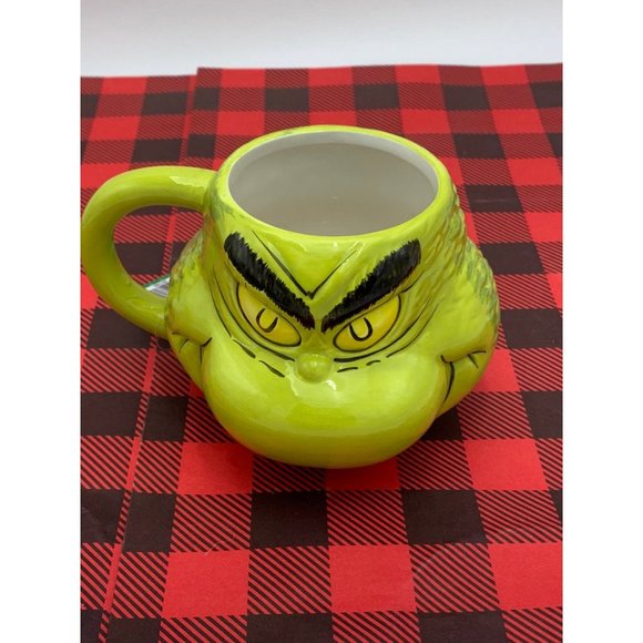 Dr. Seuss Grinch Ceramic Mug - Picture 1 of 7